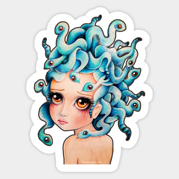 Medusa Sticker by Ella242